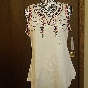 NWT Sonoma sleeveless shirt
